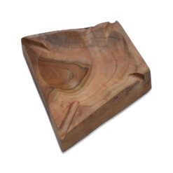 Ahşap Küllük Kahverengi Kül Tablası El Yapımı