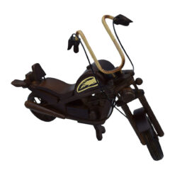 Ahşap Motor Dekoratif Harley Model Maket Hediye